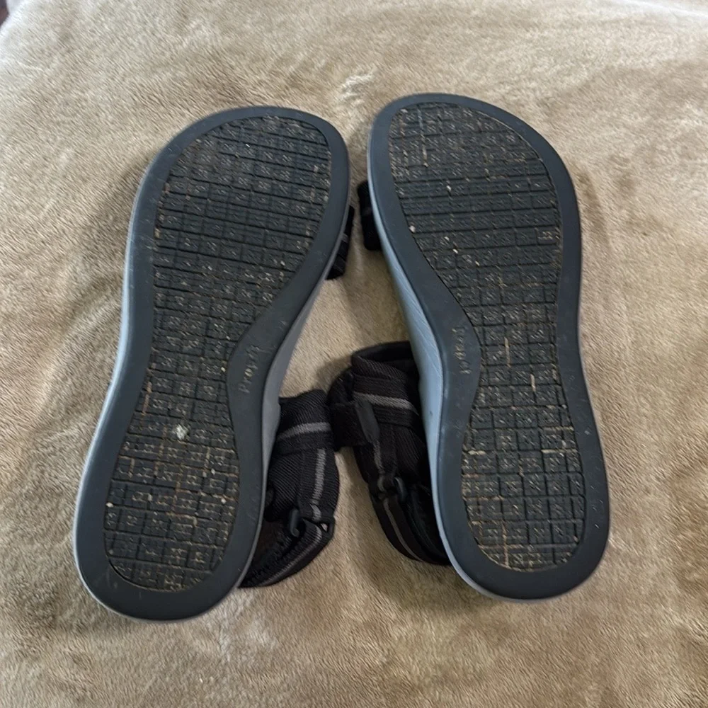 Propet Men’s Dad Strap Eli Black &‎ Grey Sandals